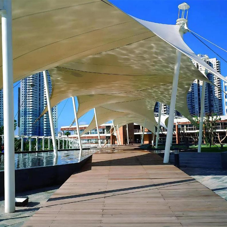 新密市膜结构景观棚