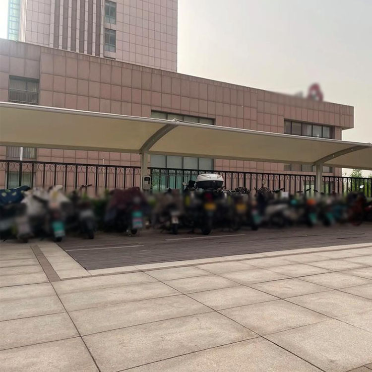 新密市膜结构电动车棚