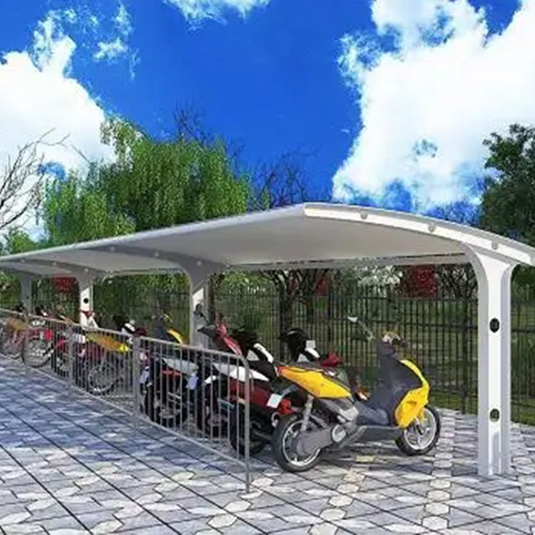 新密市膜结构电动车棚