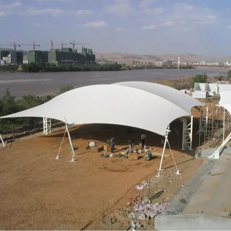 新密市膜结构汽车棚